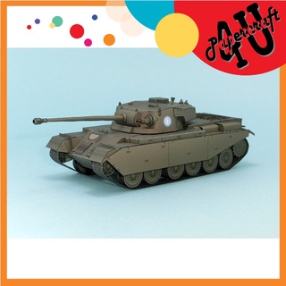 Mô hình giấy 3d tank a41 centurion tỉ lệ 1/72