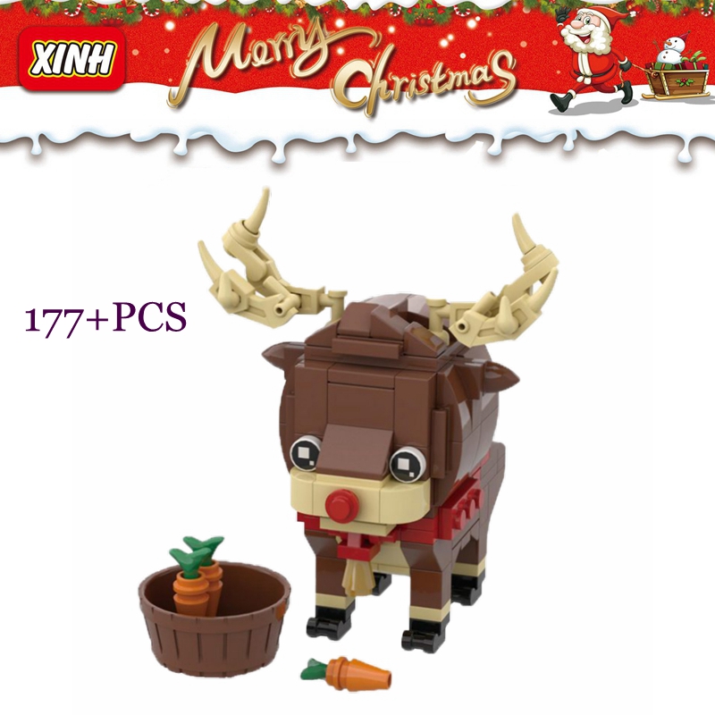 đồ chơi trẻ em Lego Hình Ông Già Noel Xh8914A Mooc Cho Bé