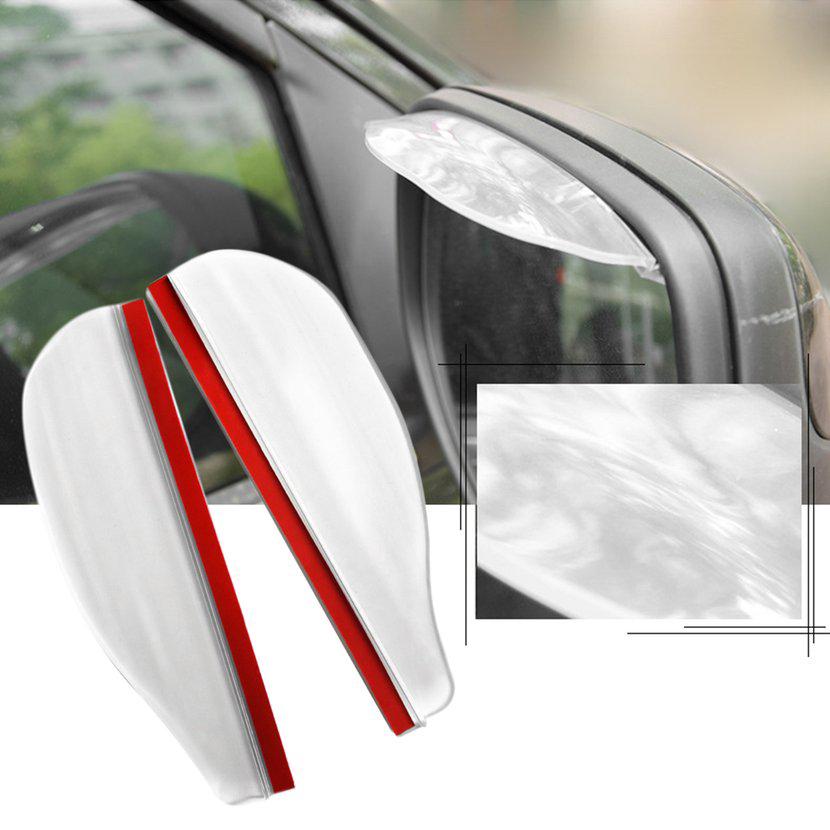 [11k]2PCS/SET Universal Car Rearview Mirror Rain Blades Anti Rain Visor Snow Guard