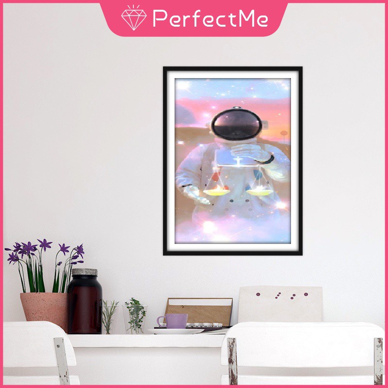 Tranh Đính Đá DIY Nhiều Kiểu Dáng Trang Trí Nội Thất 30x40cm