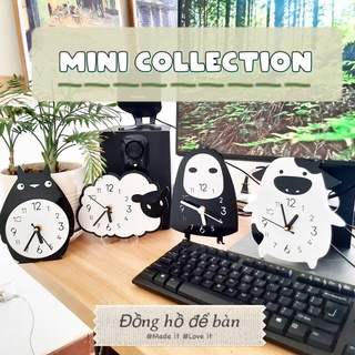 Đồng hồ để bàn siêu kute hình ngộ nghĩnh đáng yêu