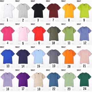 (Order)Áo phông trơn nelly unisex tag heybig màu 1- 8 Buenoo