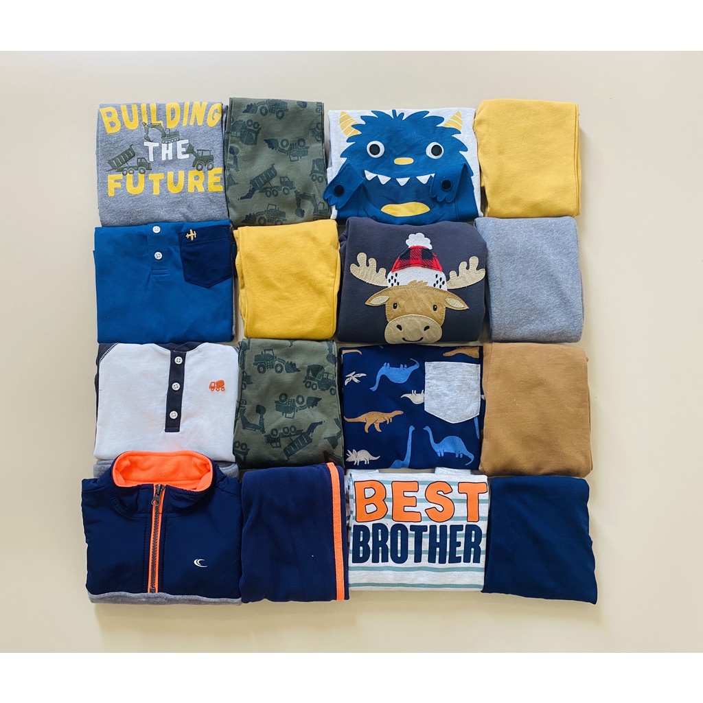 Set bộ dài Carter xuất dư xịn nhiều mẫu cho bé trai 3 tháng đến 5 tuổi - BIGBABYSHOP