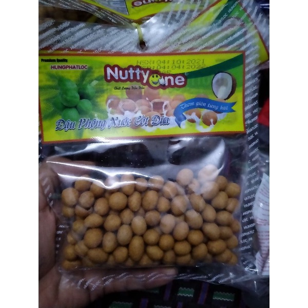 2 gói đậu phộng Nuttyone 90gam