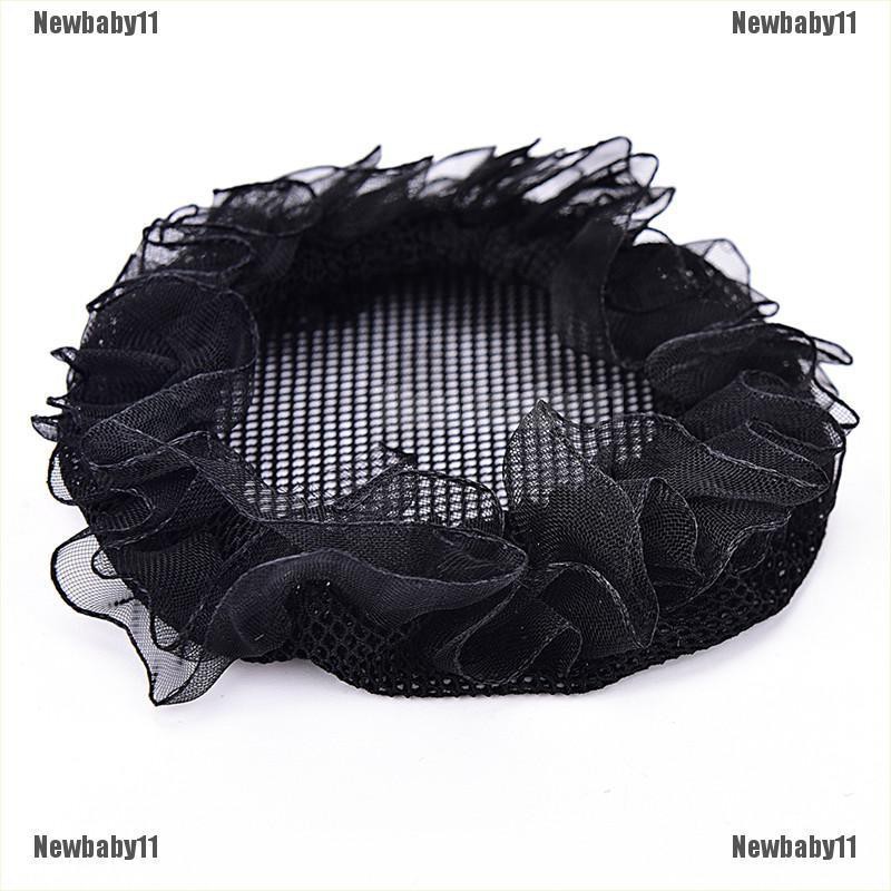 [COD Newb] Búi Tóc Lưới Búi Tóc Màu Đen Trơn Dành Cho Nữ