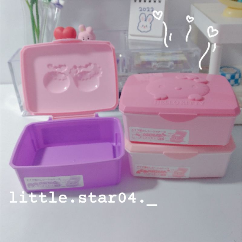 Hộp Nhựa Sanrio My Melody, Twin Stars...