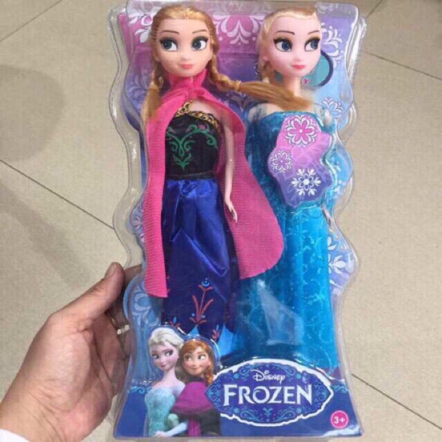 Hộp hai búp bê nữ hoàng băng giá Elsa và Anna