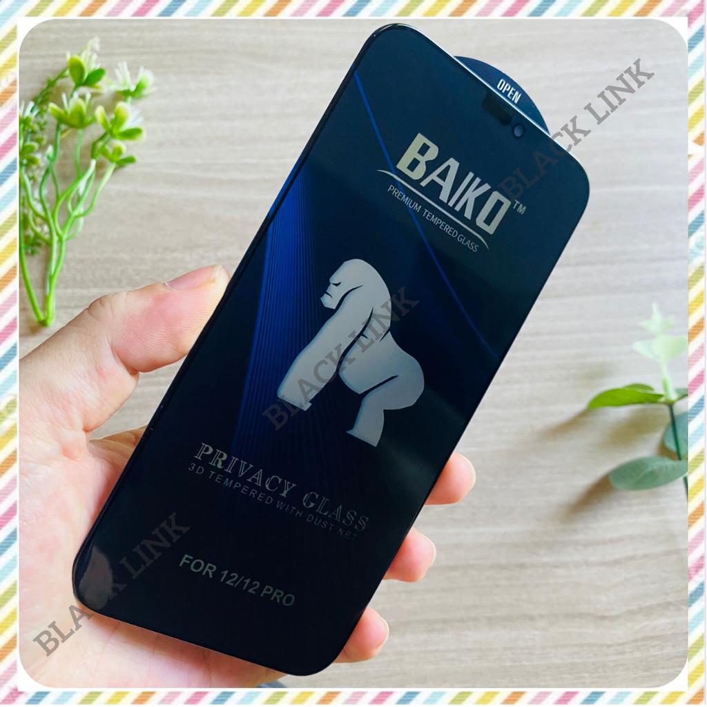 Kính cường lực iphone full màn BAIKO chống nhìn trộm 6/6s/6s plus/7/8/7plus/8plus/x/xs/11pro/xsmax/xr/12/13/pro/max