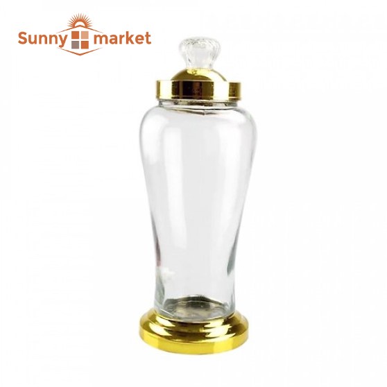 Bình thuỷ tinh ngâm rươu sâm 5 lít không van