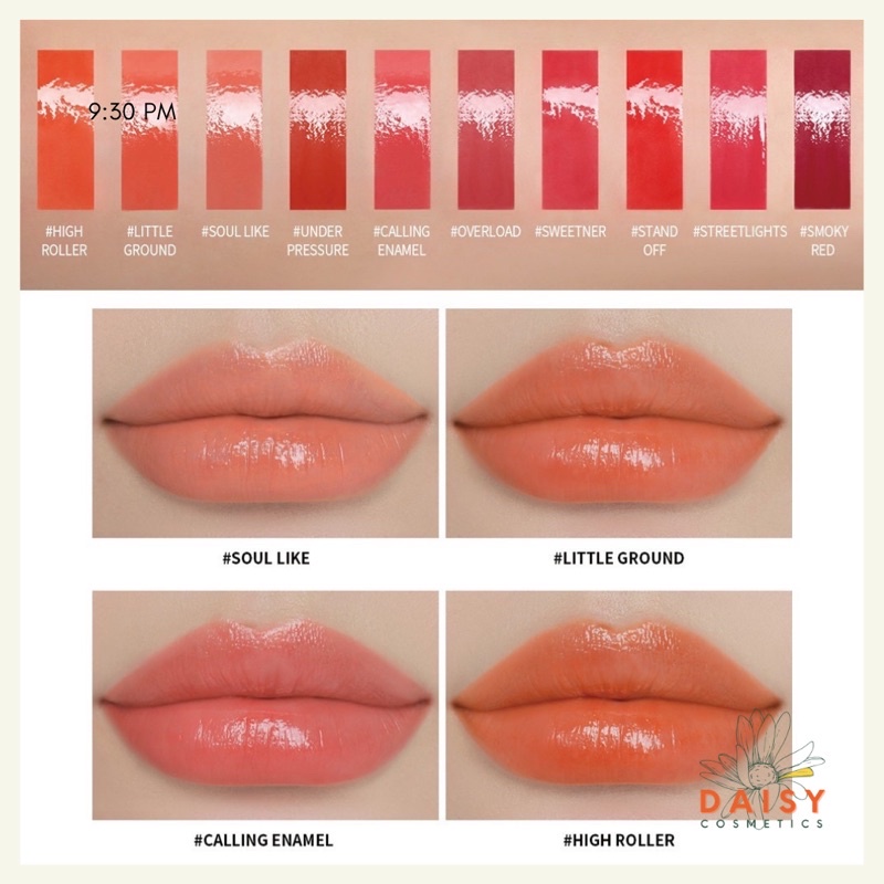 [New 2021] Son thỏi 3CE Glow Lip Color | Son bóng mềm &amp; dưỡng ẩm cao