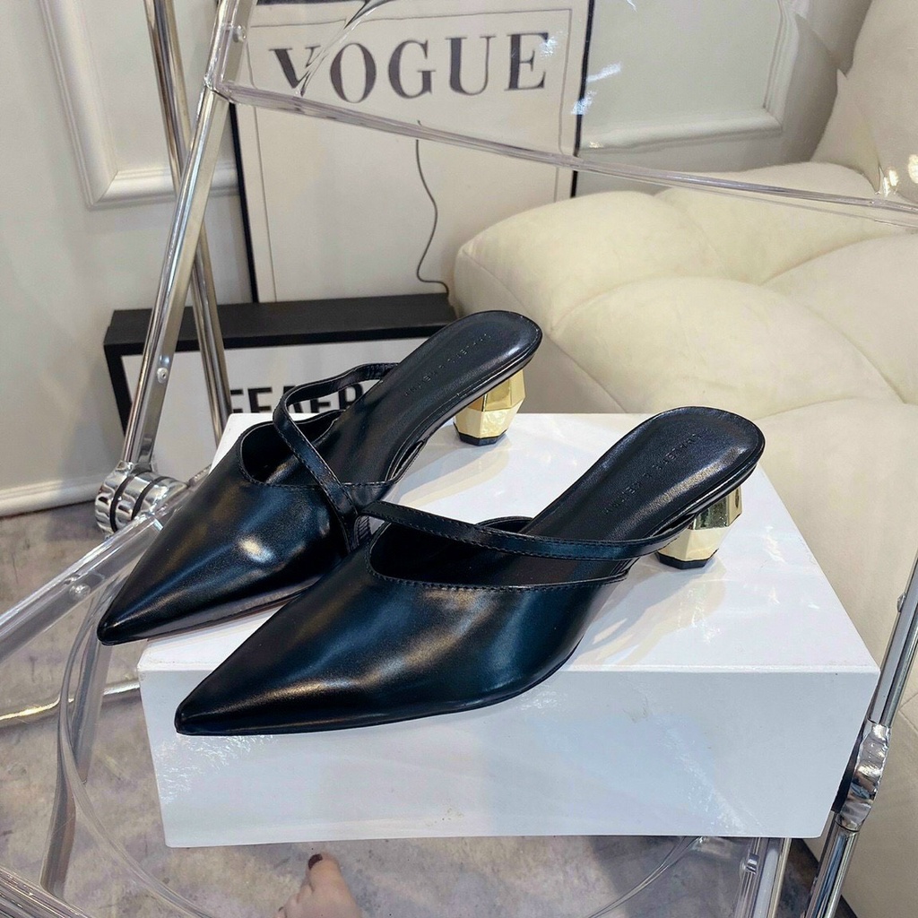 Sục Nữ 5 Phân Mũi Nhọn Mẫu Mới Thiết Kế Quai Chéo Phong Cách Trẻ Trung Năng Động Size 35 - 39