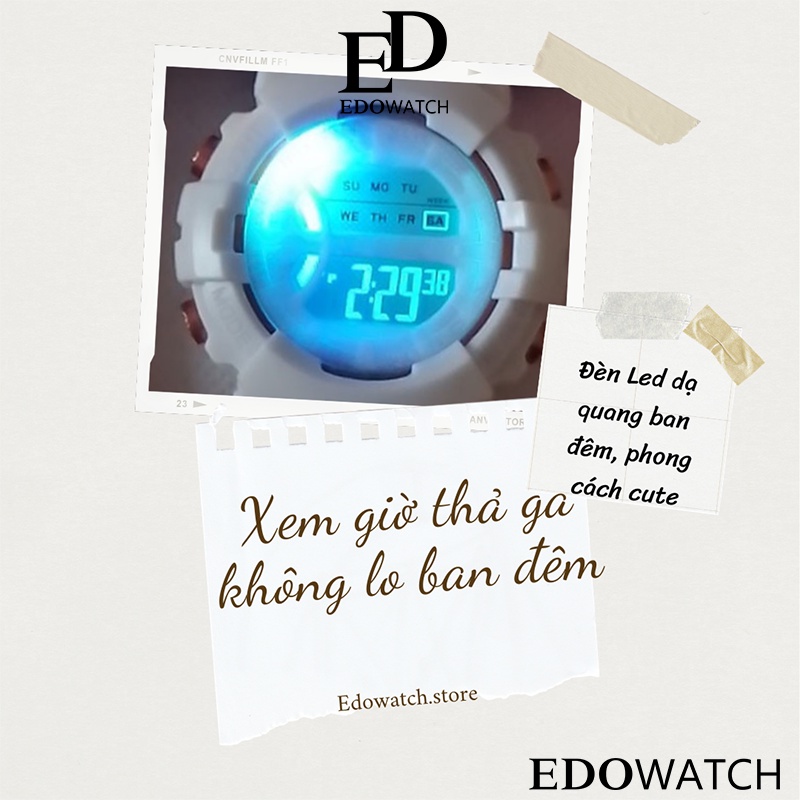 Đồng Hồ Điện Tử nam nữ unisex SPORTS S02 thể thao, mẫu mới tuyệt đẹp DH02