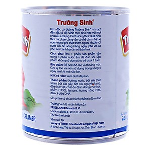 Combo 10 Lon Sữa Đặc Có Đường Trường Sinh Lon 380g