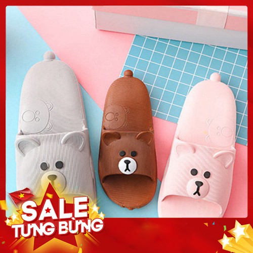 Dép gấu dễ thương cho bé từ 2-10 tuổi - Hàng nhập khẩu