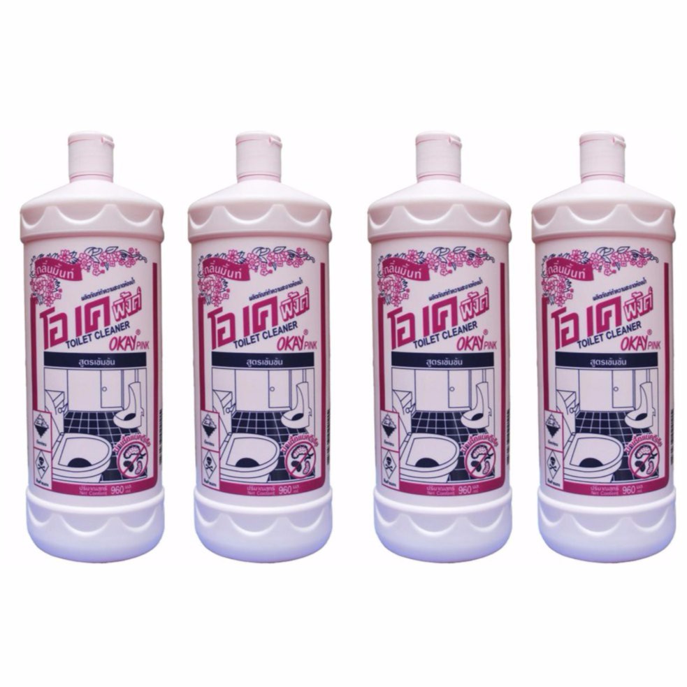 Nước Tẩy Toilet Okay Pink 960ml - Thái Lan