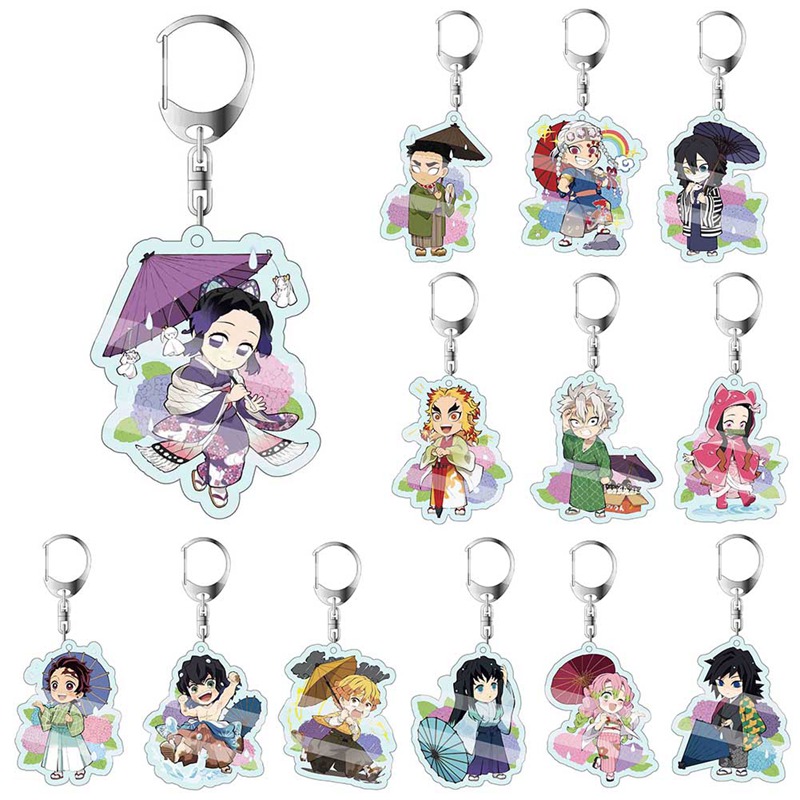 Móc Khóa Kimetsu No Yaiba Phong Cách Anime