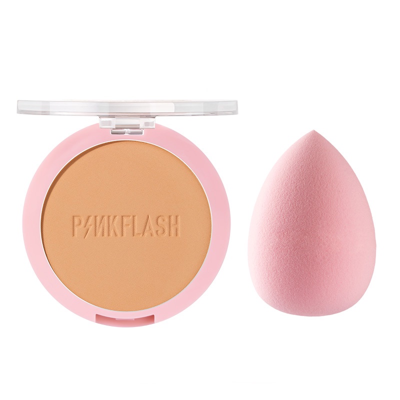 Phấn Phủ Dạng Nén PINKFLASH Kiềm Dầu Giữ Lớp Trang Điểm Bền Màu Suốt 8 Giờ 1 Piece 50g