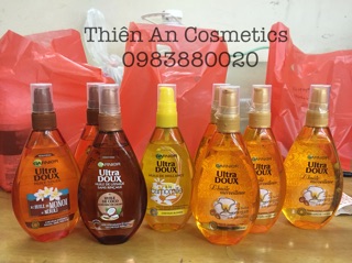 Dầu dưỡng tóc garnier ultra doux pháp