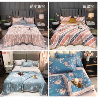 Chăn hè lụa Thái 2mx2m3 - freeship - mềm mát mịn