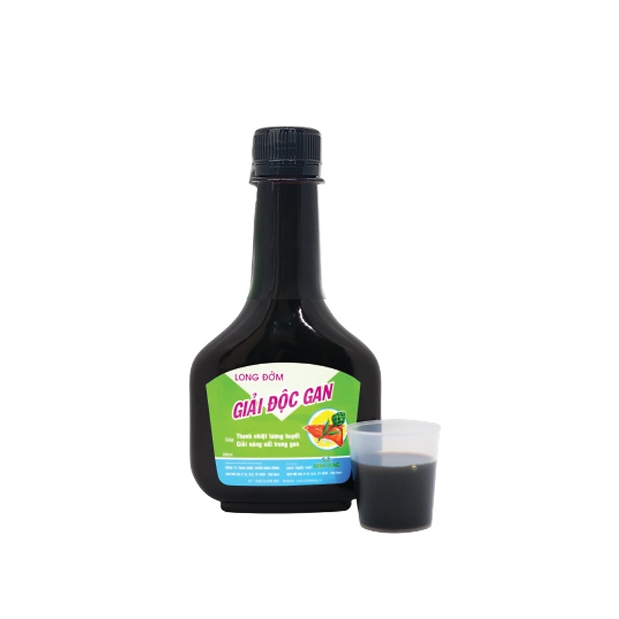 Long Đởm Giải Độc Gan Hỗ Trợ Thanh Nhiệt - Mát Gan Chai 280ml