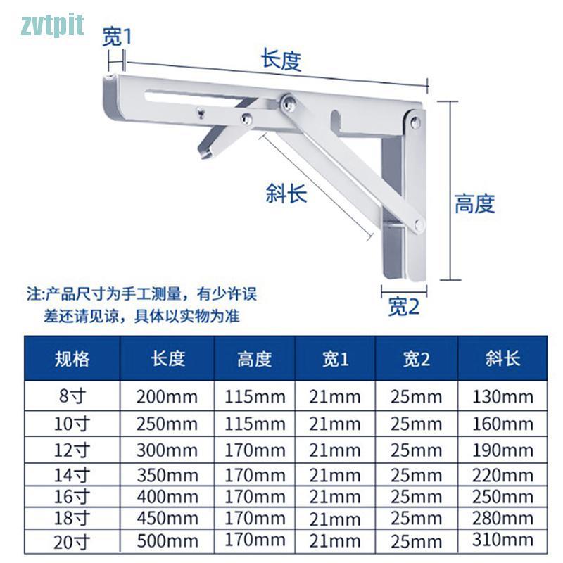 1 Kệ Để Đồ Hình Tam Giác Bằng Thép Không Gỉ Có Thể Gấp Gọn Trang Trí Tường