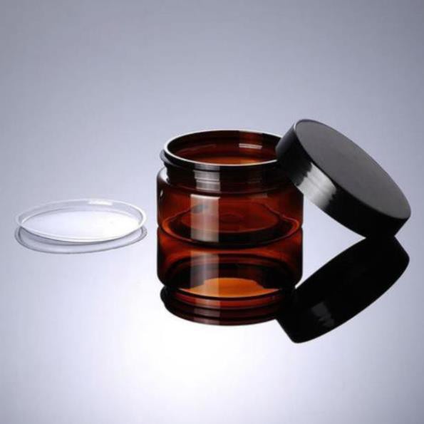 Hủ Đựng Kem ❤ RẺ VÔ ĐỊCH ❤ Hũ nhựa pet Nâu,Đen,Trong 100g đựng mỹ phẩm , thực phẩm, đồ khô, ngũ cốc