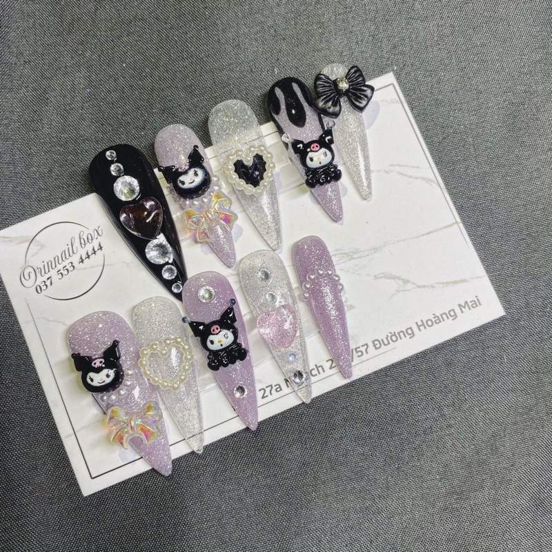 Móng giả hoạt hình b16