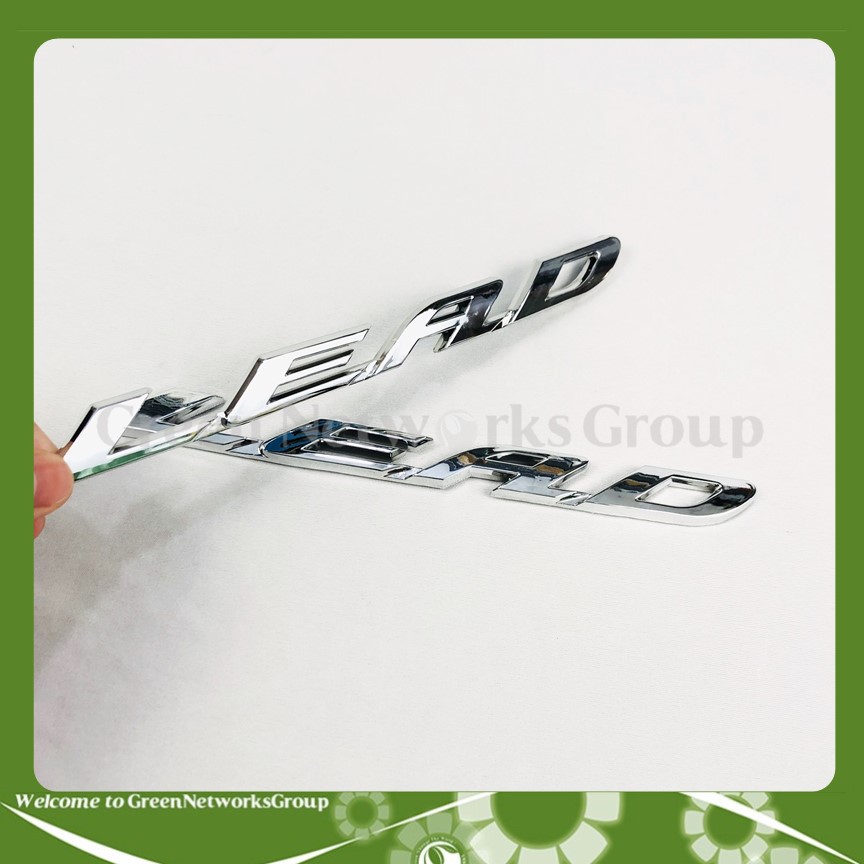 Tem dán chữ nổi xe Lead Greennetworks