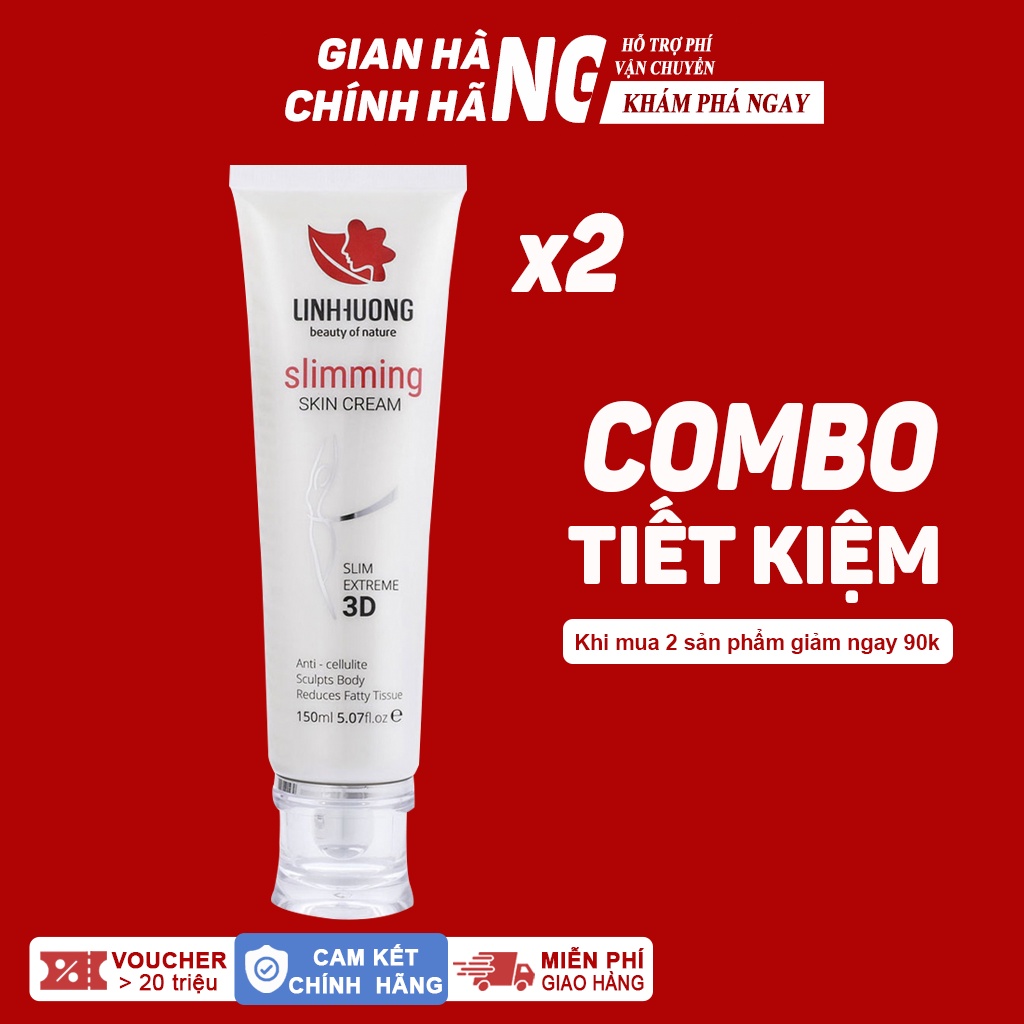 Kem tan mỡ Linh Hương giúp giảm mỡ vùng bụng, vùng bắp tay và bắp chân