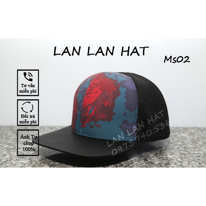 Mũ Sơn Snapback Cao Cấp - Mũ Snapback Nam - Nón Snap mới nhất 2021