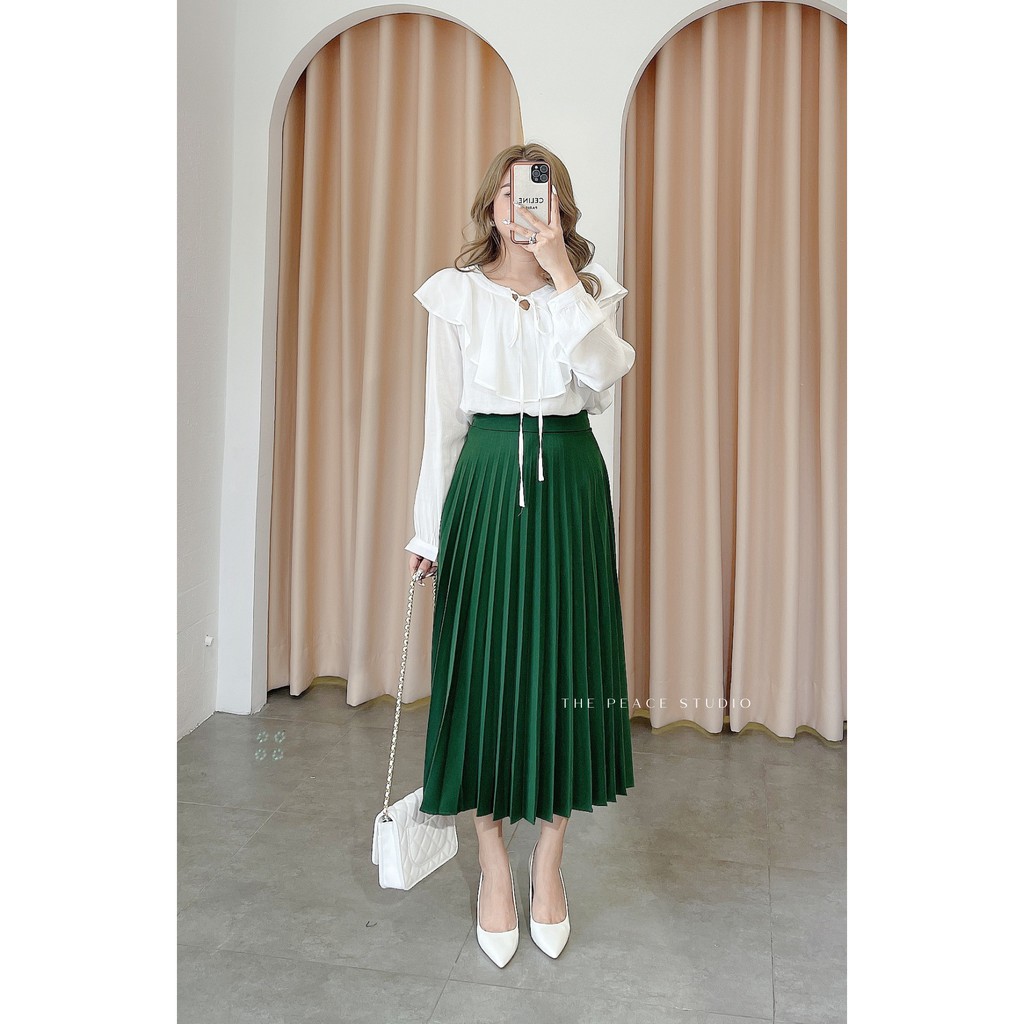 [Mã WASKT304 giảm 15% tối đa 30K đơn 99K] Váy xếp ly dài T620 , Peace House Clothing | BigBuy360 - bigbuy360.vn