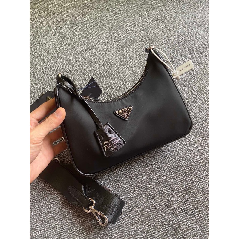 Bóp đầm Prada Hobo 1171510 cao cấp chuẩn Auth