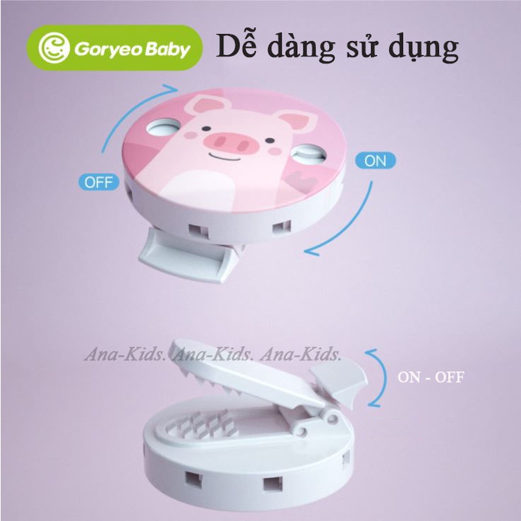 Kẹp đuổi muỗi Goryeo Baby,tinh dầu hương sả an toàn cho bé,giảm thiểu khả năng bị muỗi đốt tới 95%