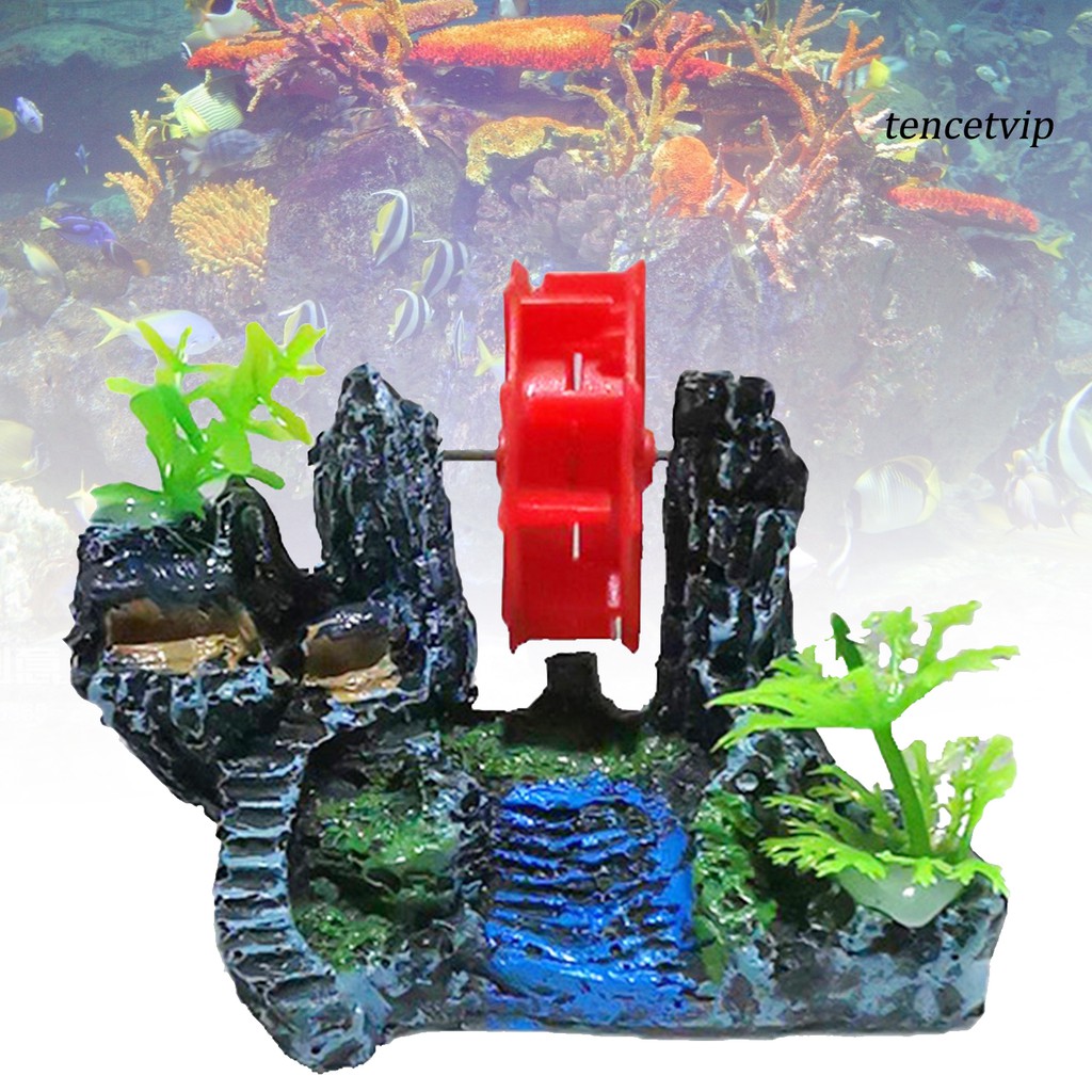 Đồ Trang Trí Hồ Cá Hình Hòn Non Bộ