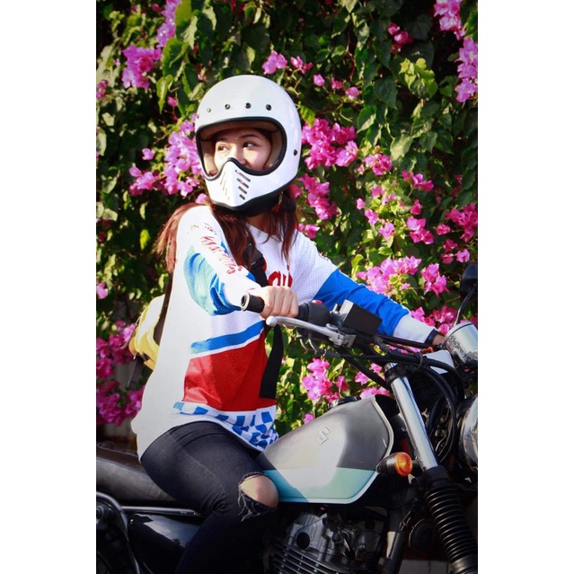 Áo thun Raw Motocross vải thun cotton thoáng mát Arrow Shop