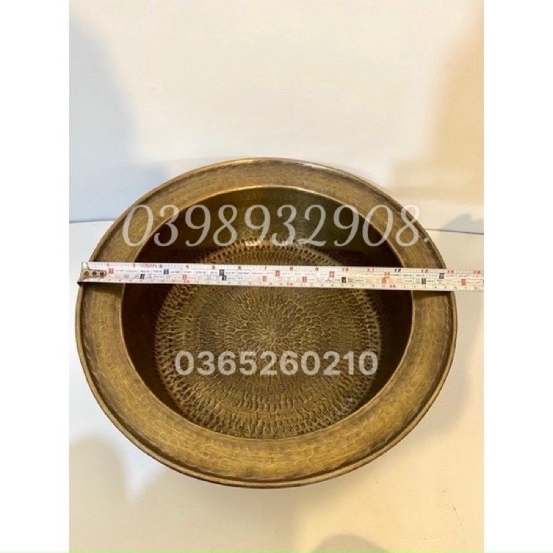CHẬU ĐỒNG NGUYÊN CHẤT 100%. SIÊU SIÊU KỸ