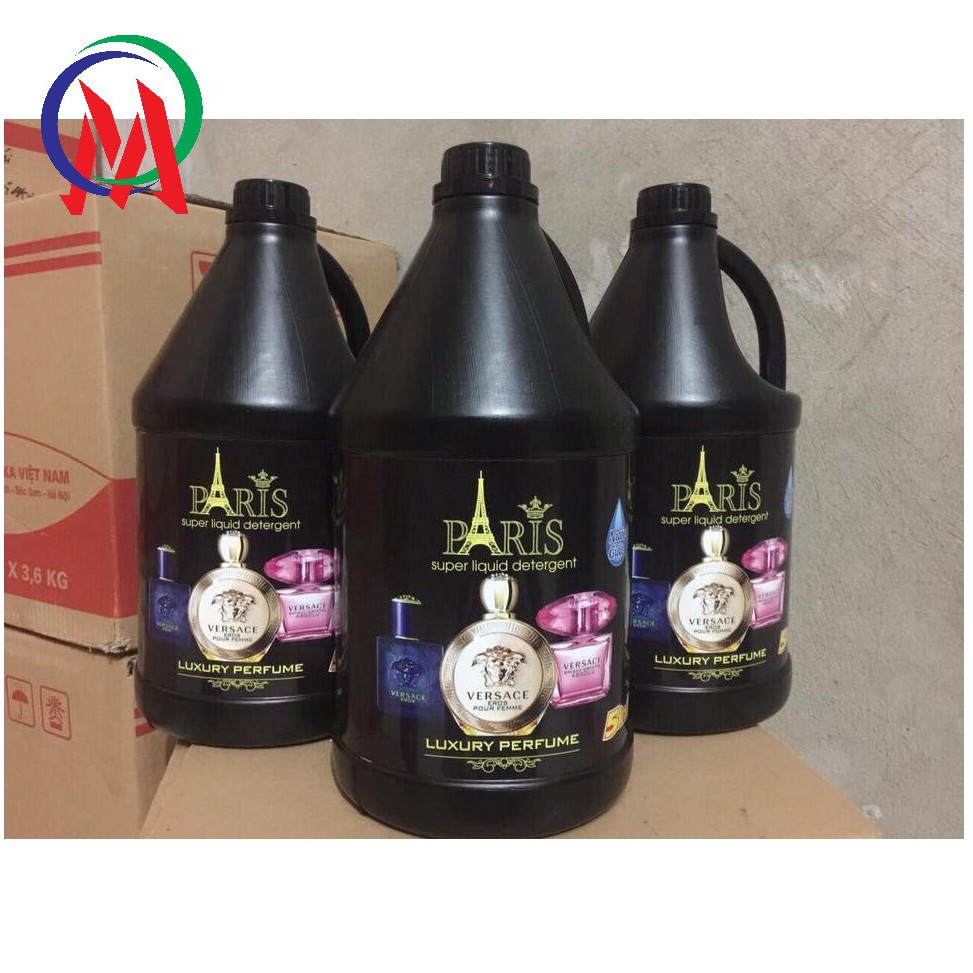 {Giá cực rẻ} Nước giặt paris hương nước hoa 3,6L