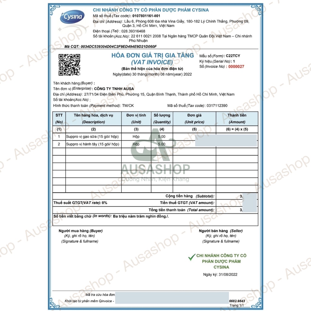 Suppro - Soup Cao Năng Lượng Cho Bệnh Nhân U Bướu