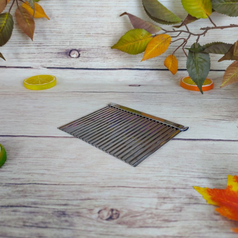 Bàn chặn inox, dao sóng cắt củ quả,bàn chận inox