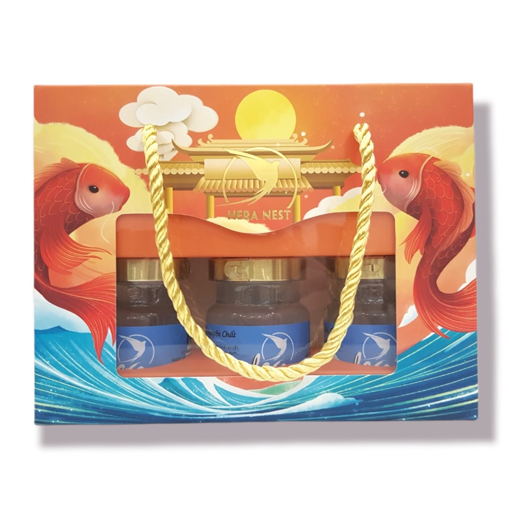 Hera Nest - Nước yến chưng không đường và 35% yến tươi