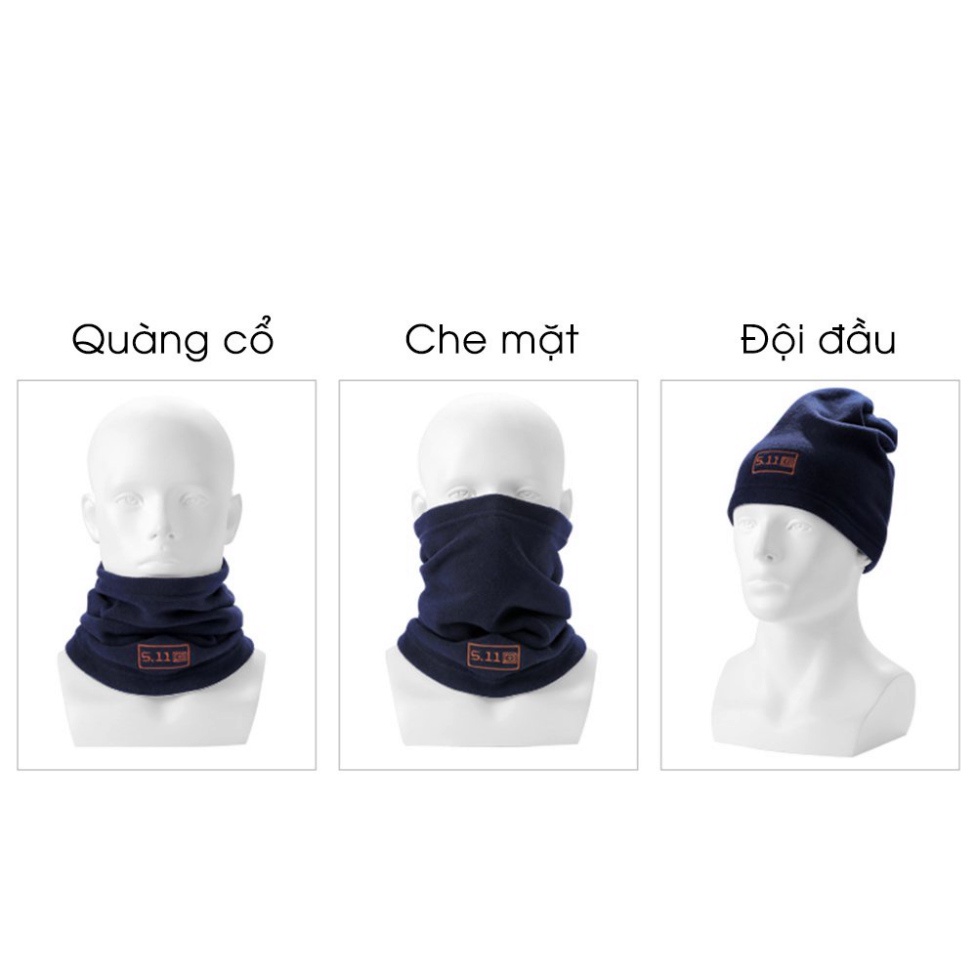 Set khăn và mũ chống nắng đa năng