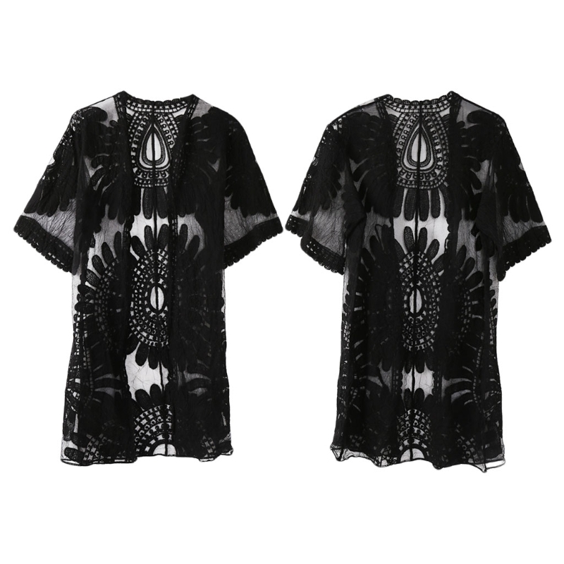 Áo choàng Cardigan đi biển