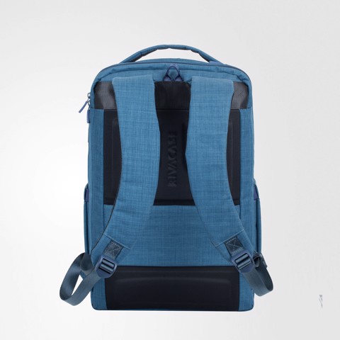 Balo Laptop 17.3&quot; RIVACASE 8365 - Kiểu dáng basic với nhiều ngăn chứa thông minh, tích hợp cổng sạc USB tiện lợi