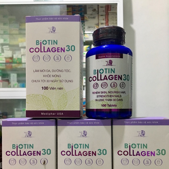 💥💥COLLAGEN- BIOTIN( hộp 100 viên)⭐️⭐️