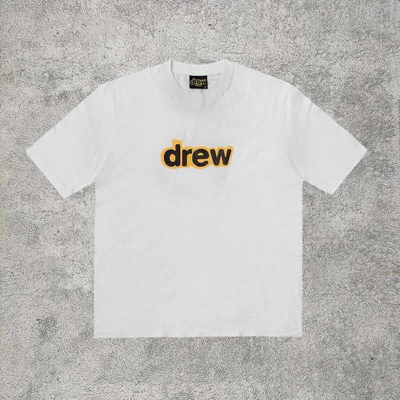 Drew House tide brand Bibo, hip-hop loose T-shirt men's round neck cotton short sleeve big smile