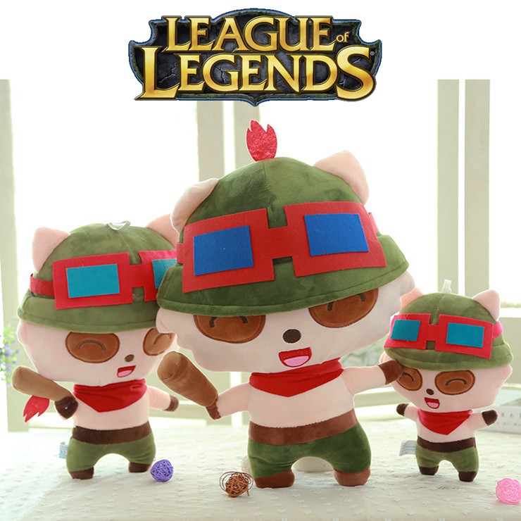 Gấu nhồi bông Teemo - game League Of Legends ( Liên Minh Huyền Thoại )