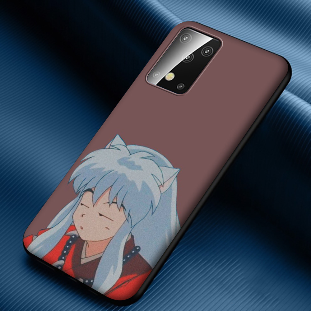 Samsung A01 EU A11 M11 A21 A21S A41 A51 A71 A81 A91 TPU Soft Silicone Case Casing Cover ZT9 Anime Inuyasha