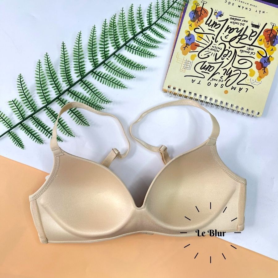 Áo lót nữ, áo ngực không gọng mút mỏng, chip chất su co dãn, nội y Thái Lan Sisterhood 202, Leblur