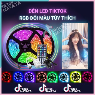 Đèn Led TikTok chuyên quay TikTok loại chuyển màu dài 5m, đèn trang trí những video triệu views của các hot TikToker