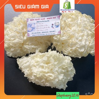 500g Nấm tuyết trắng🌹Free ship🌹 Ngân nhĩ nguyên bông, không vụn